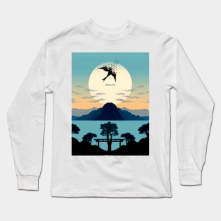 Disappearing Dove: The Urgency of Peace Long Sleeve T-Shirt